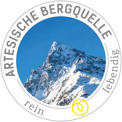 Stilles Mineralwasser La Gioia Exklusiv Badge