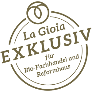 La Gioia Exklusiv Button braun - für Bio-Fachhandel und Reformhaus